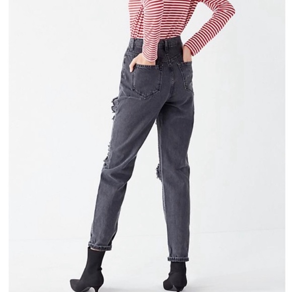 BDG Mom High-Rise Distressed Jeans - Picture 2 of 7